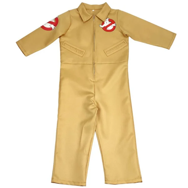 Ghostbusters Movie Kids Adults Cosplay Costume with Proton Pack Halloween Christmas Carnival Theme Party Clothes Fans Collection
